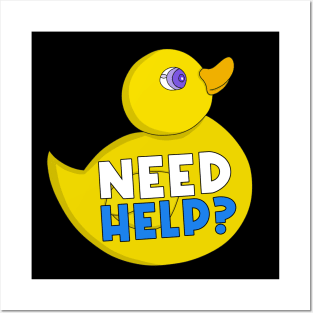 Need Help? Posters and Art